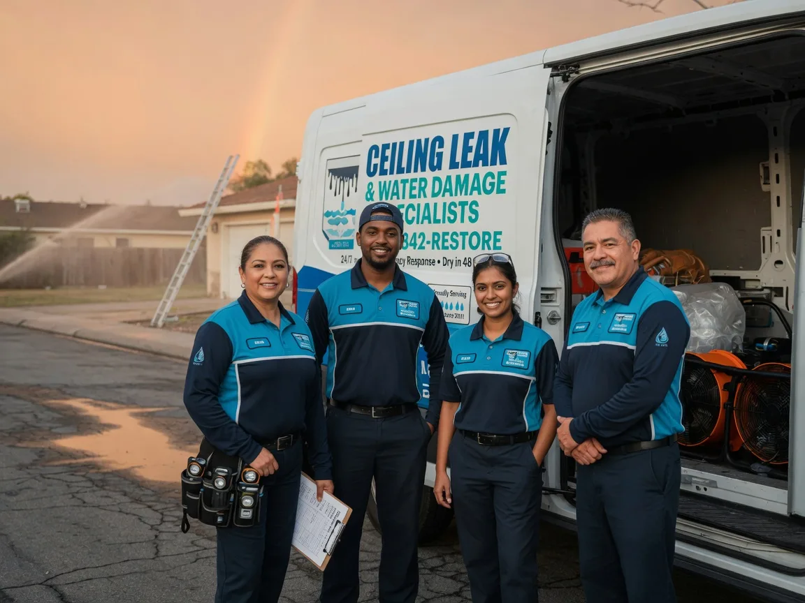 Ceiling Leak Cleanup company in Amistad, NM