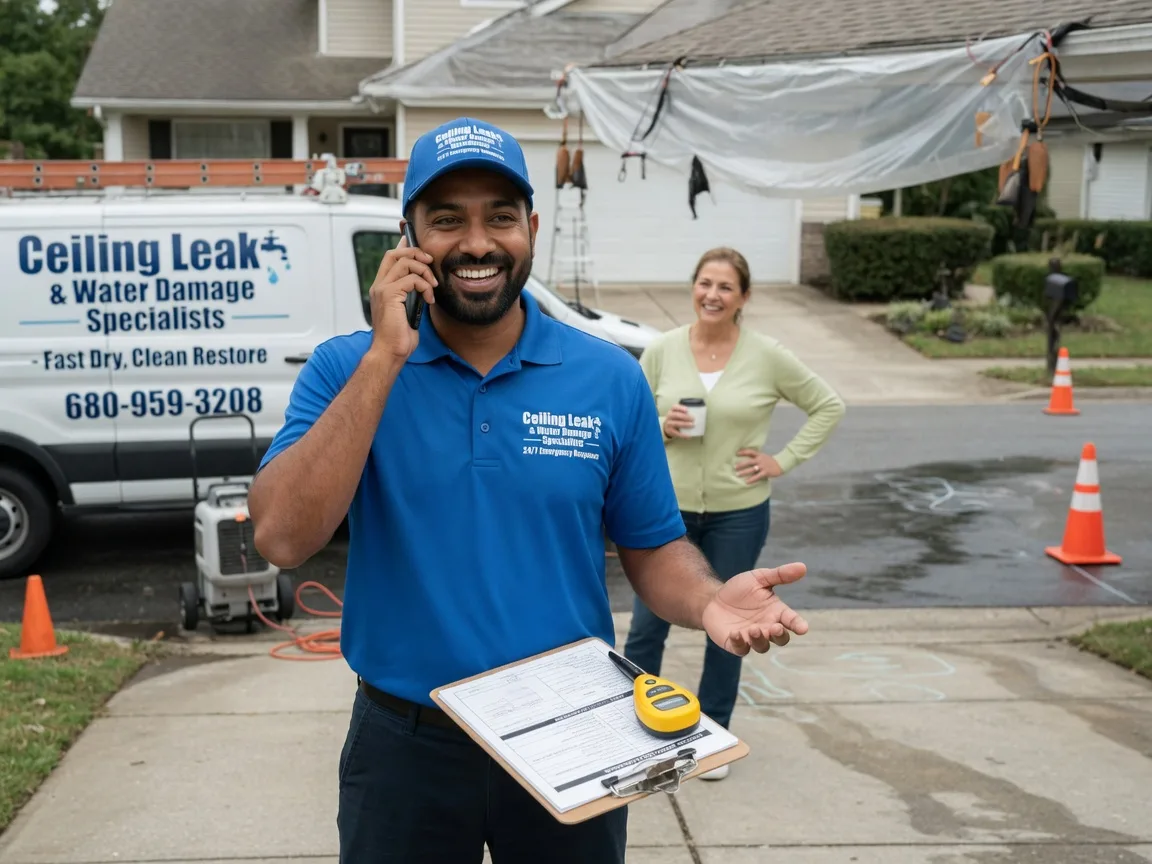 Ceiling Leak Cleanup Amistad, NM FAQs